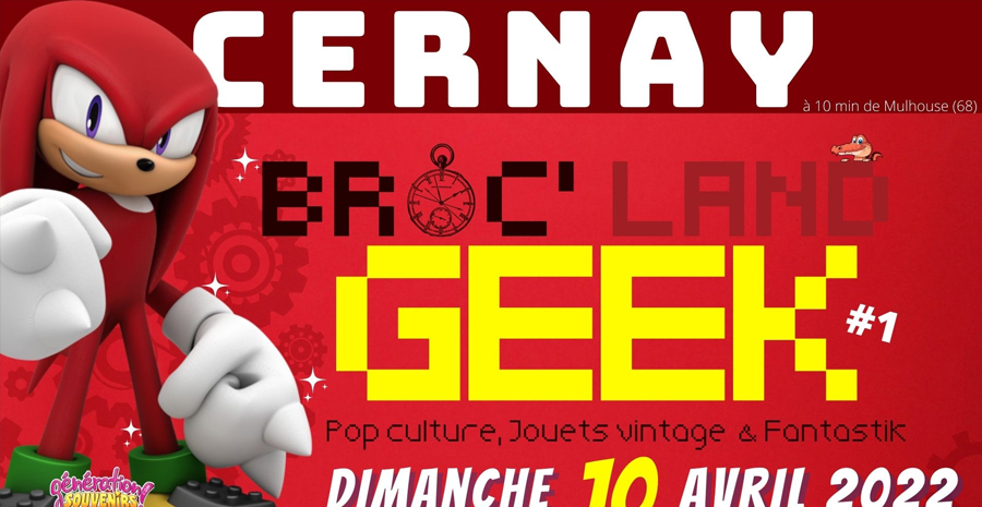 Affiche Broc'Land Geek Cernay Affiche Broc'Land Geek Cernay