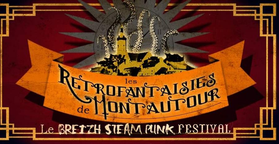 Affiche Les Rétrofantaisies - Breizh Steam Punk Festival