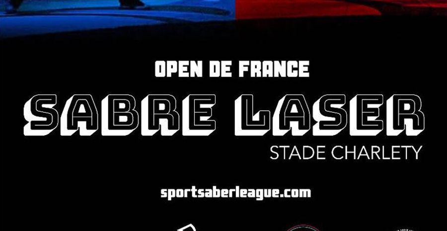 Affiche Open de France de Sabre Laser 2022