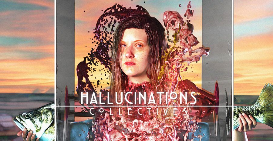 Affiche Hallucinations Collectives 2022 - 15ème édition du festival de l'Autre cinéma