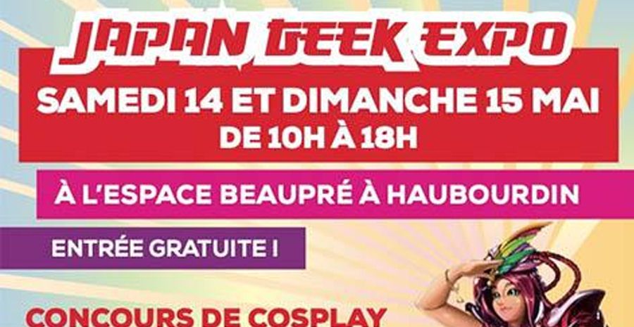 Affiche Japan Geek Expo Affiche Japan Geek Expo