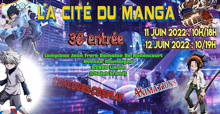 Affiche La Cité du manga