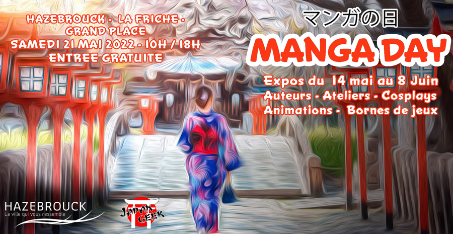 Affiche Manga Day Affiche Manga Day