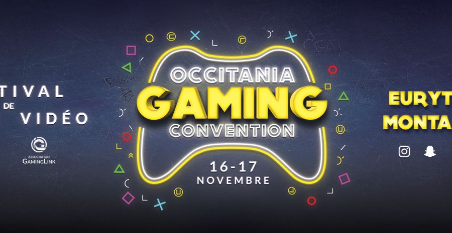Affiche Occitania Gaming Convention 2022