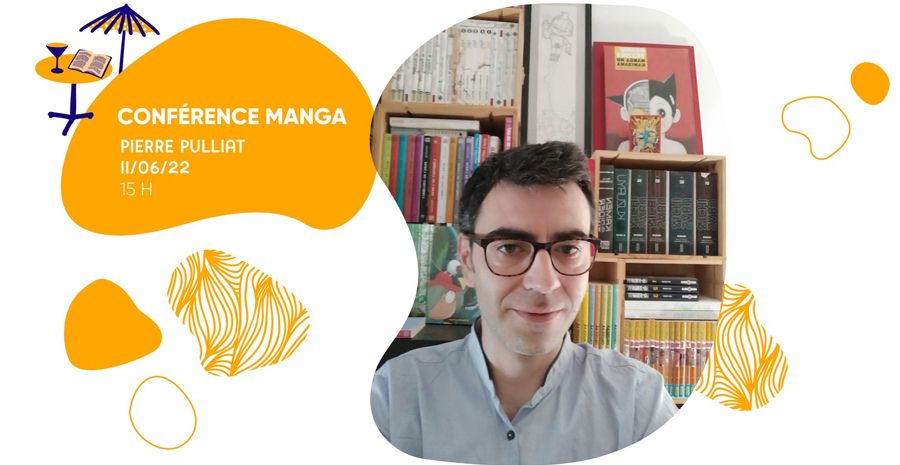Affiche L'univers du manga avec Pierre Pulliat