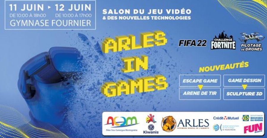 Affiche Arles in Games 2022