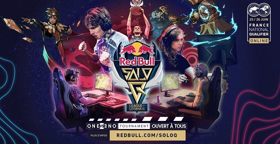 Affiche Red Bull Solo Q 2022
