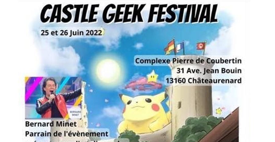 Affiche Castle Geek Festival 2022 - première édition