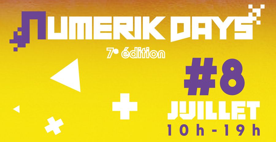 Affiche Numerik Days 2022 - salon lillois dédié au numérique