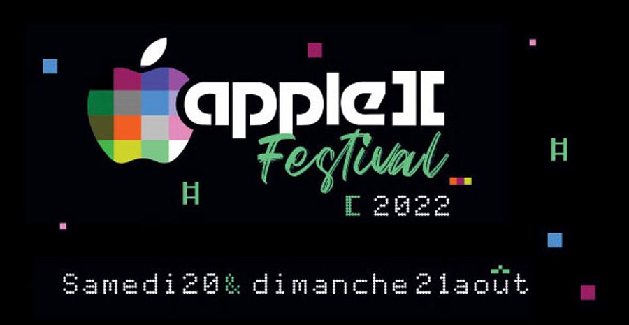 Affiche A2FF - Apple II Festival France 2022
