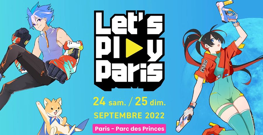 Affiche Let's Play Paris