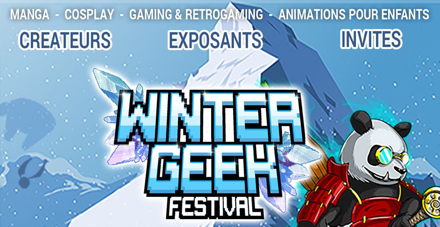 Affiche Winter Geek Festival 2022