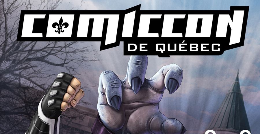 Affiche Comiccon de Québec 2022 - huitième édition