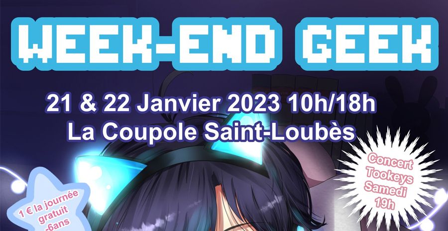 Affiche Koupolgeek - Week-End Geek Affiche Koupolgeek - Week-End Geek