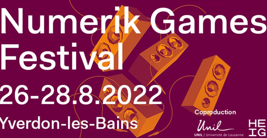 Affiche Numerik Games Festival 2022