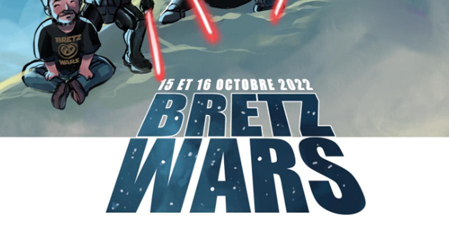 Affiche Bretzwars 2022 - quatrième édition du salon Star Wars