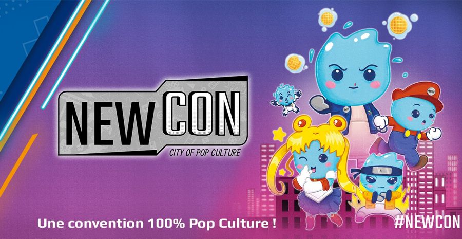 Affiche Newcon 2022 - City of Pop Culture