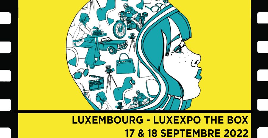 Affiche Salon du Vintage du Luxembourg 2022