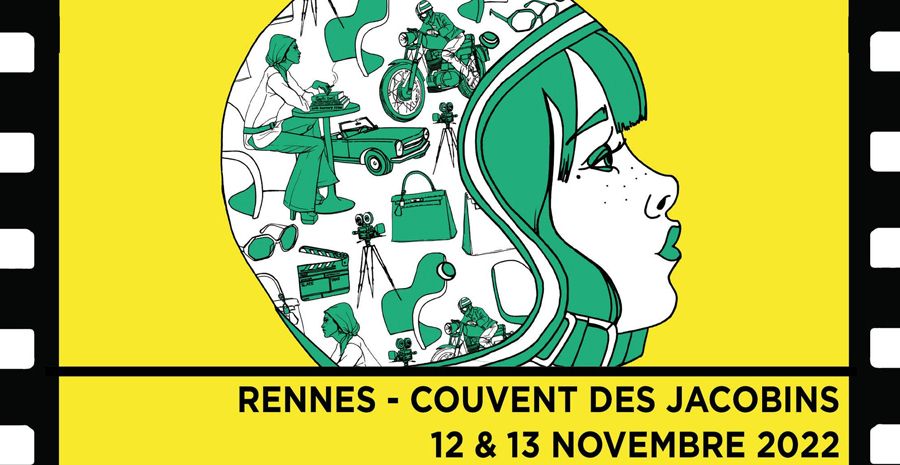 Affiche Salon du Vintage de Rennes 2022