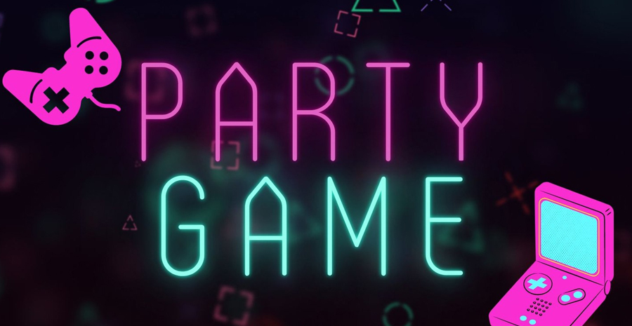 Affiche Party Game Jeux Libres