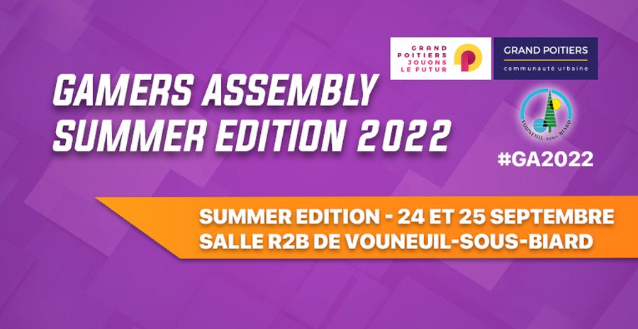 Affiche Gamers Assembly 2022 - Summer Edition