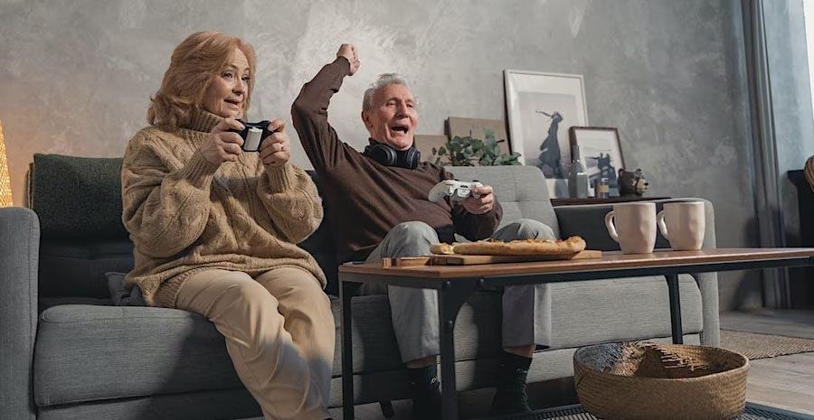 Affiche Découverte des jeux vidéo : réservé aux plus de 50 ans ! Affiche Découverte des jeux vidéo : réservé aux plus de 50 ans !