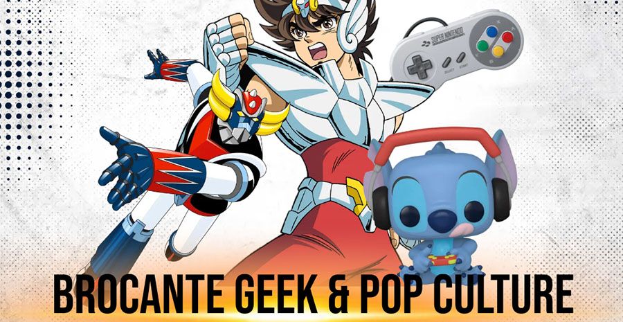 Affiche BLV - Brocante Geek et pop culture