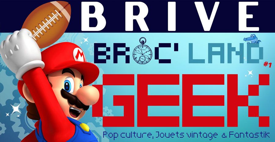 Affiche Broc'land Geek - Brives 2022