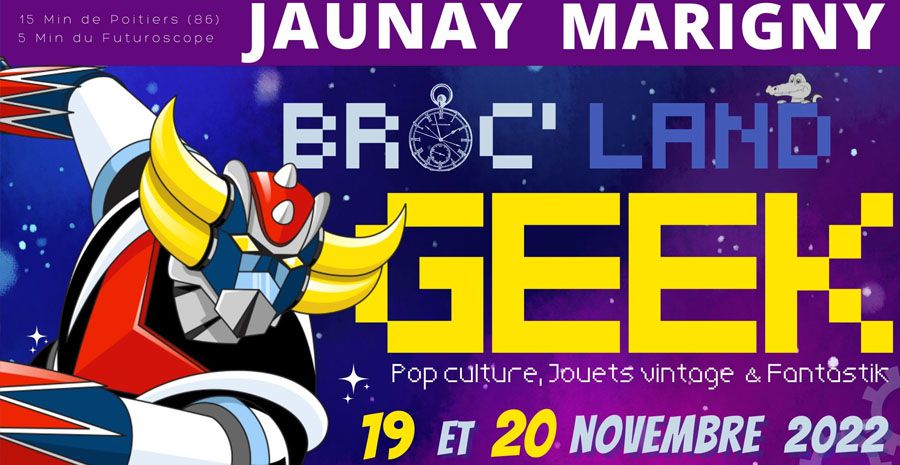 Affiche Broc'land Geek - Grand Poitiers 2022