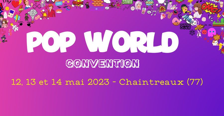 Affiche Pop World Convention