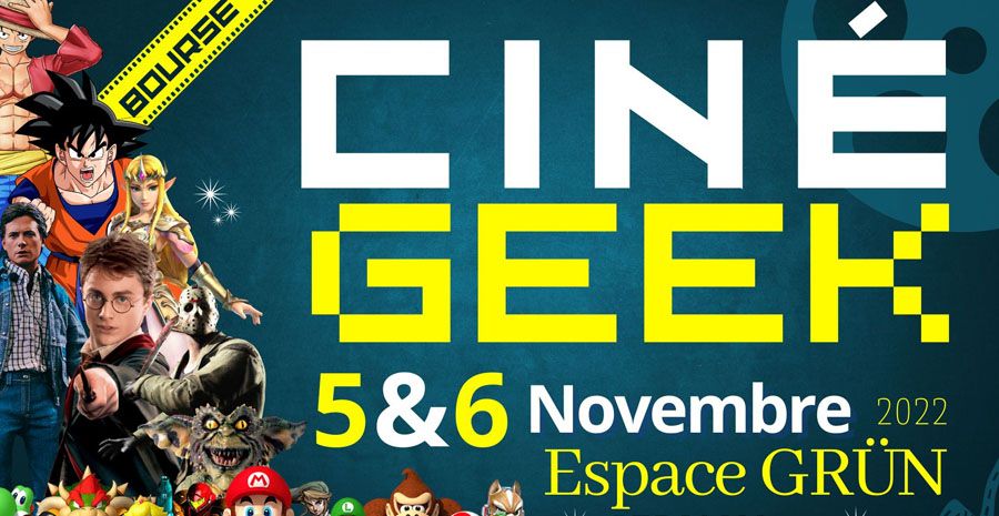 Affiche Bourse Ciné Geek de Cernay