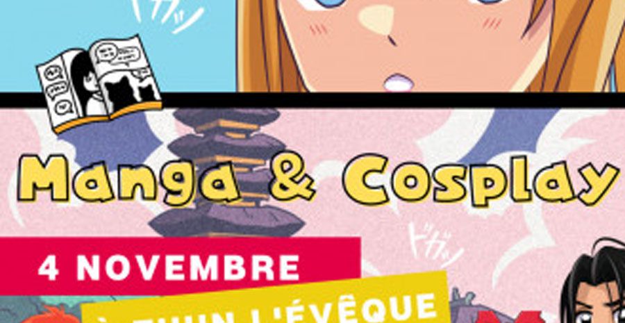 Affiche Journée Manga et cosplay