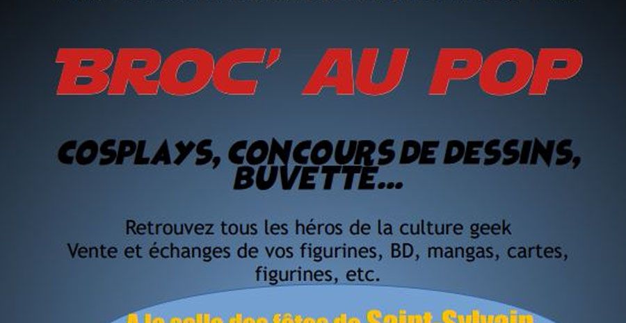 Affiche Broc Au Pop