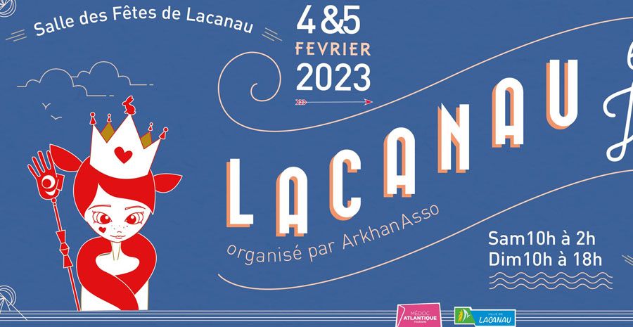 Affiche Lacanau En Jeu 2023 Affiche Lacanau En Jeu 2023