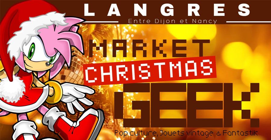 Affiche Market Christmas Geek - Langres 2022