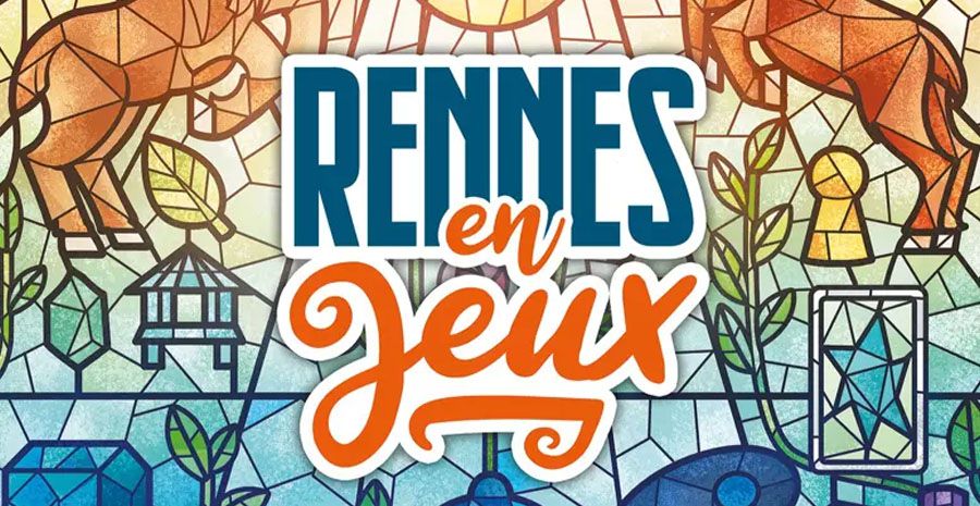 Affiche Rennes en Jeux 2023 - cinquième édition