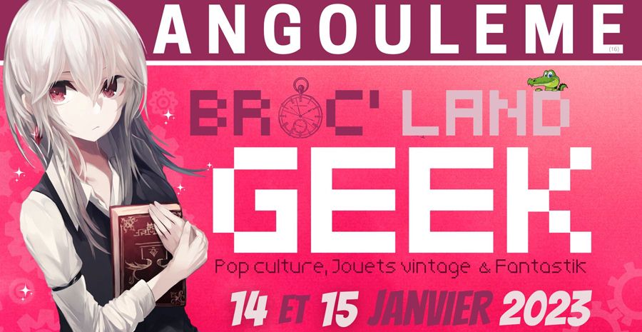 Affiche Broc'land GEEK - Angoulême 2023