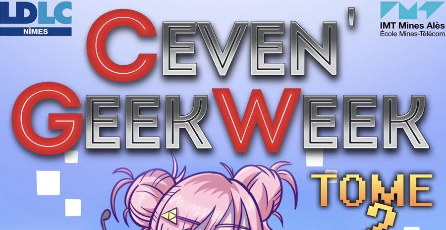 Affiche Ceven'Geek Week 2022