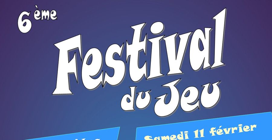 Affiche Festival du jeu de Chamouilley 2023