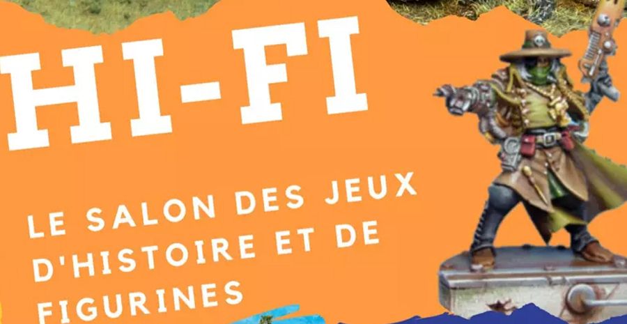 Affiche HI-FI - Salon du jeu d'Histoire et de figurines 2023 Affiche HI-FI - Salon du jeu d'Histoire et de figurines 2023