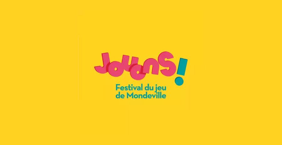 Affiche Jouons ! Festival du jeu de Mondeville 2023