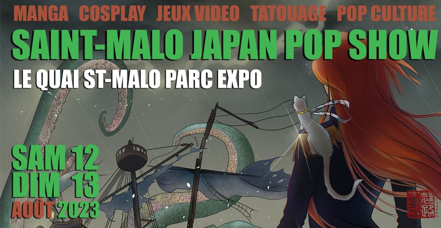 Affiche Saint Malo Japan Pop Show 2023