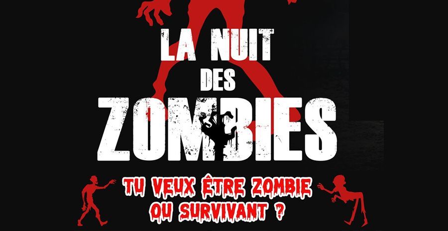 Affiche La Nuit des Zombies 2023 - 4ème édition