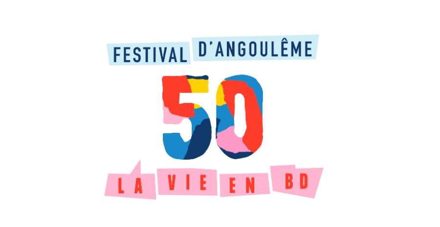 Affiche Festival de Bande Dessinée d'Angoulème 2023 - 50ème édition