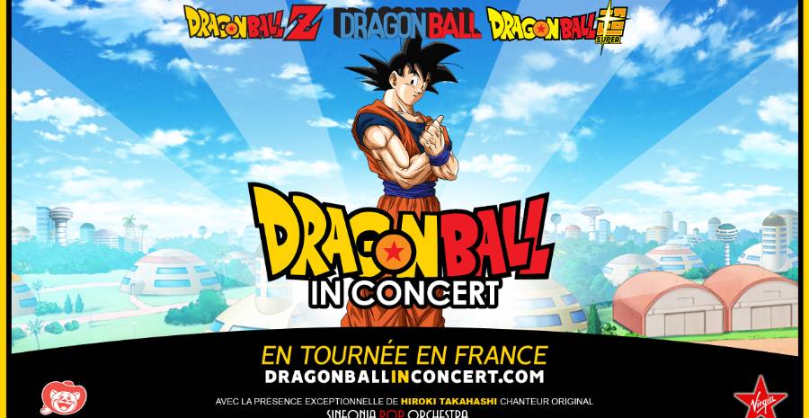 Affiche Ciné Concert Dragon Ball - Bordeaux