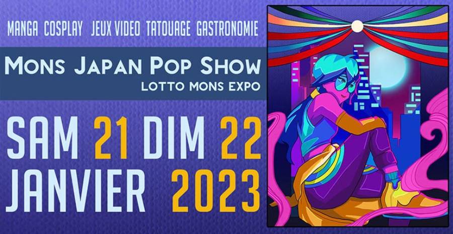 Affiche Mons Japan Show 2023 Affiche Mons Japan Show 2023