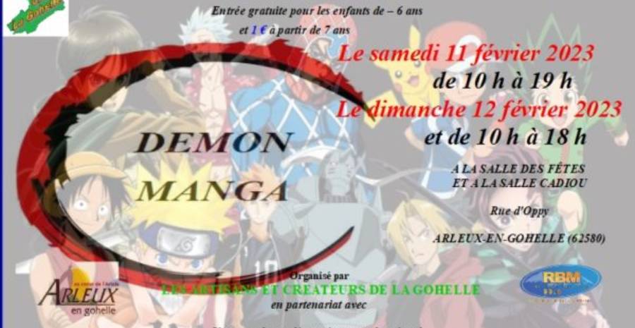Affiche Demon Manga 2023