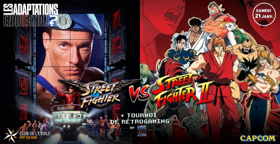 Affiche Journée Street Fighter