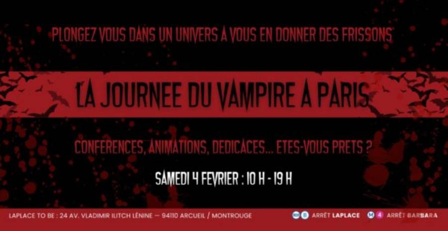 Affiche Journée du Vampire