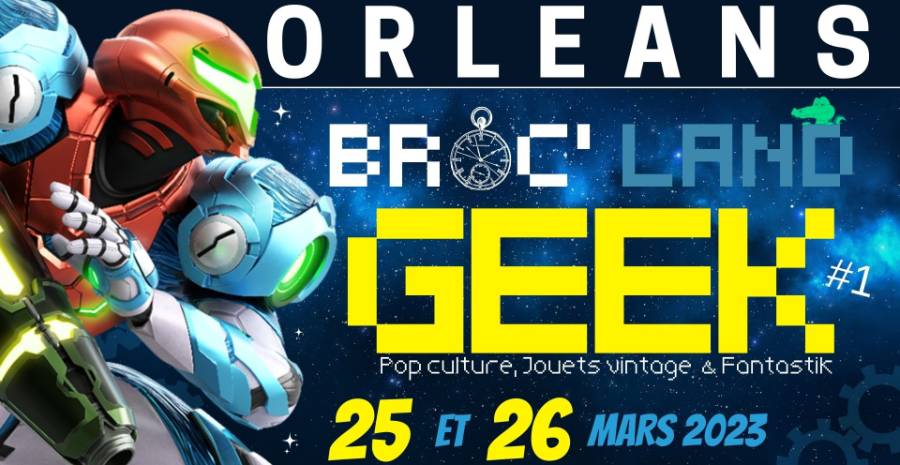 Affiche Broc'land GEEK - Orléans 2023